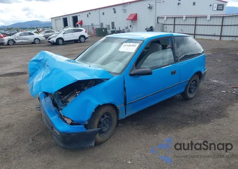 1992 Geo Metro Lsi from USA, damaged, VIN 2C1MR2464N6719118